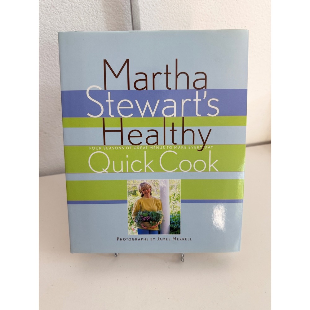 Martha Stewart's Healthy Quick‎ Cook Hardcover Cookbook 1997 1st Edition